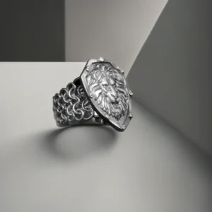 mens silver ring